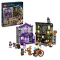 LEGO 76439 Harry Potter, Sklepy Ollivandera i Madame Malkin - LEGO