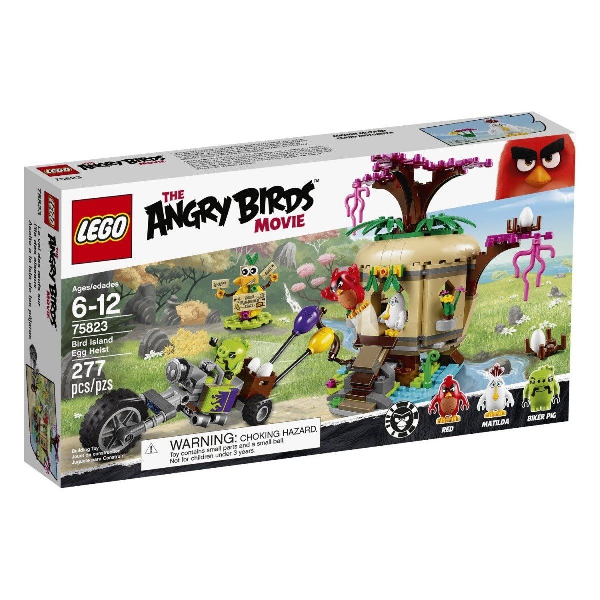 LEGO Angry Birds Movie, klocki, kradzież jaj na ptasiej wyspie