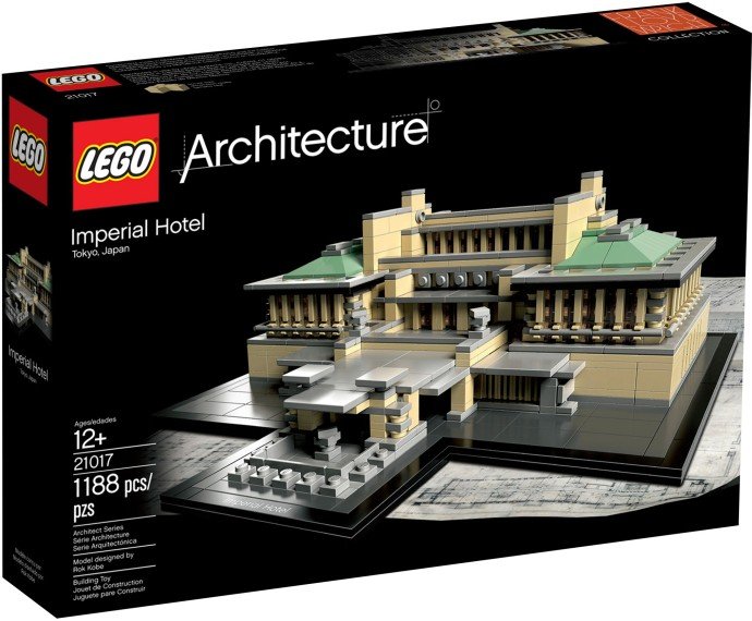 LEGO Architecture, klocki Imperial Hotel, 21017