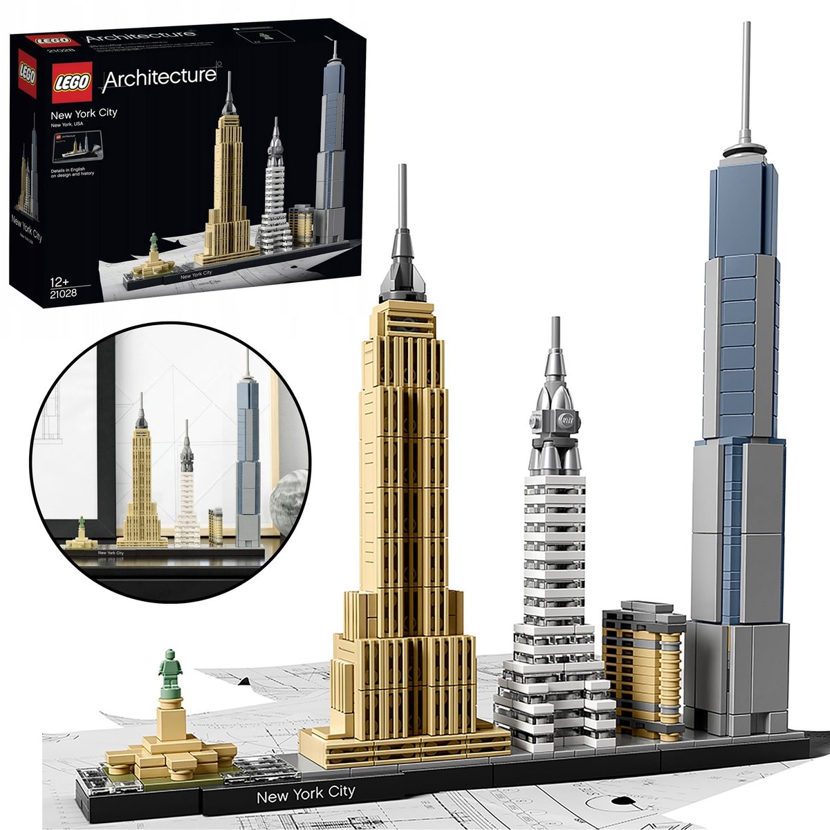 LEGO Architektur New York City 21028 - LEGO | Sklep EMPIK.COM