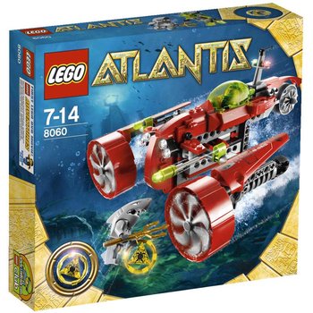 LEGO Atlantis, klocki Łódź podwodna Tajfun, 8060 - LEGO