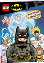 LEGO Batman. Kolorowanka z naklejkami 