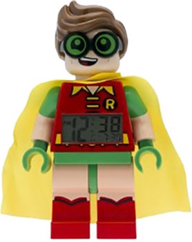 LEGO, Batman Movie, Zegar z budzikiem, Robin - Smart Life