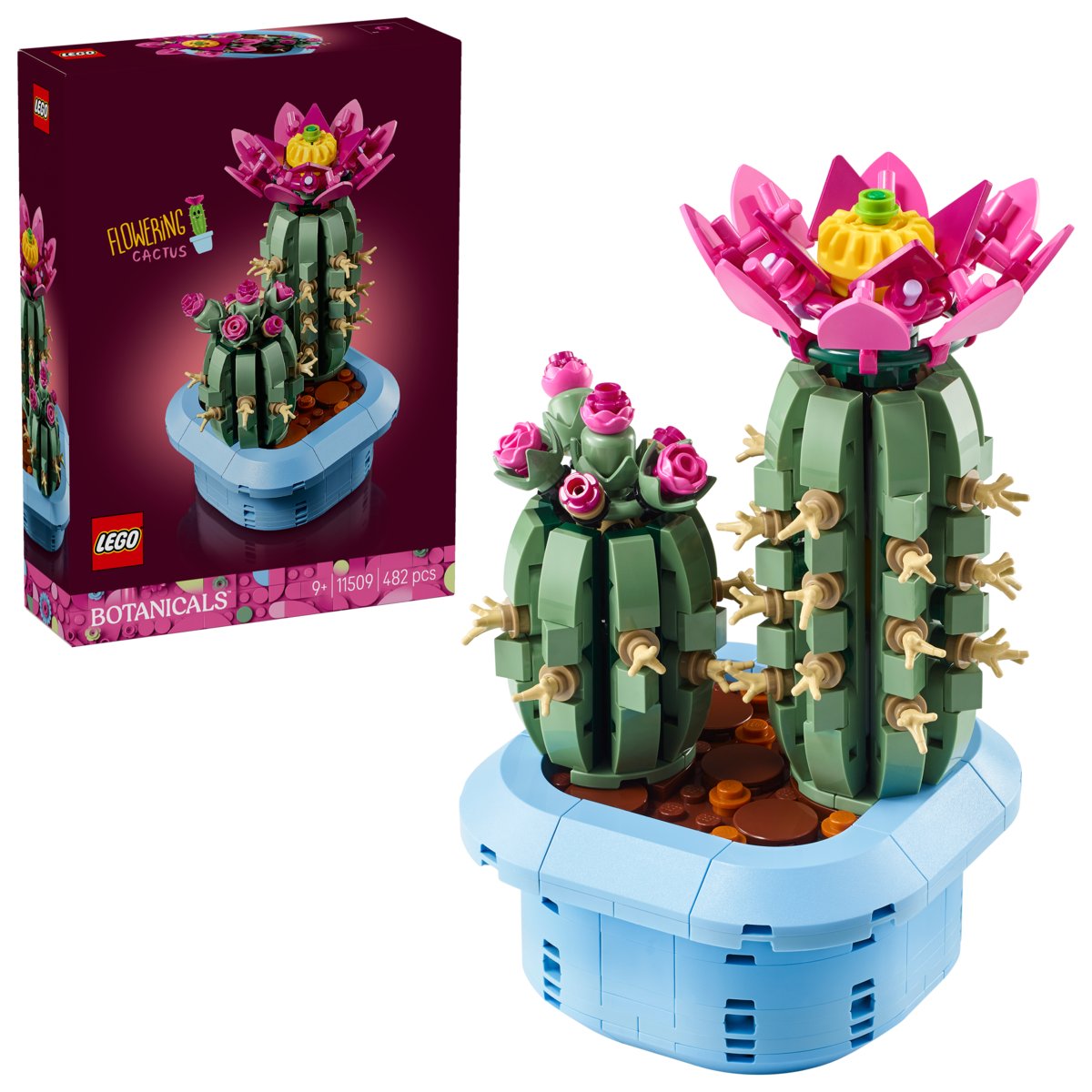 LEGO Botanicals, klocki, Kwitnący kaktus, 11509
