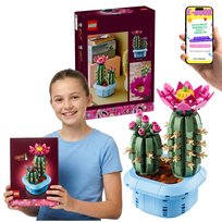 LEGO BOTANICALS Kwitnący Kaktus 11509 | LEGO Kwiaty Doniczka Prezent Dla Dziewczynki + E-BOOK