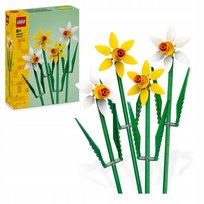 LEGO Botanicals - Narcyzy Żonkile Białe Żółte LEGO PREZENT DLA DZIEWCZYNKI KOBIET MAMY LEGO
