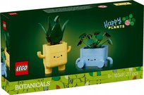 LEGO BOTANICALS - Wesołe Roślinki w doniczkach dracena pilea ZESTAW LEGO PREZENT DLA CHŁOPCA DZIEWCZYNKI DZIECI
