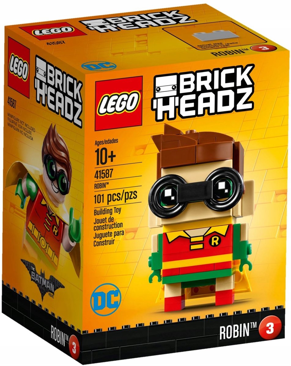 LEGO BrickHeadz 41587 BrickHeadz - ROBIN - LEGO | Sklep EMPIK.COM