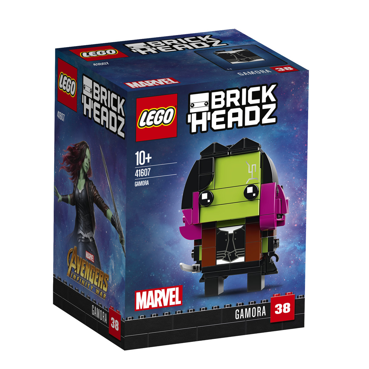 LEGO BrickHeadz, klocki Gamora, 41607