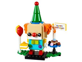 LEGO BrickHeadz, klocki, Klaun Z Urodzinowego Przyjęc, 40348 - LEGO