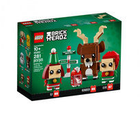 LEGO BrickHeadz, klocki Renifer, Elf i Elfka