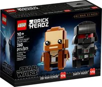 LEGO BrickHeadz, klocki, Star Wars, Obi-Wan Kenobi I Darth Vader, 40547