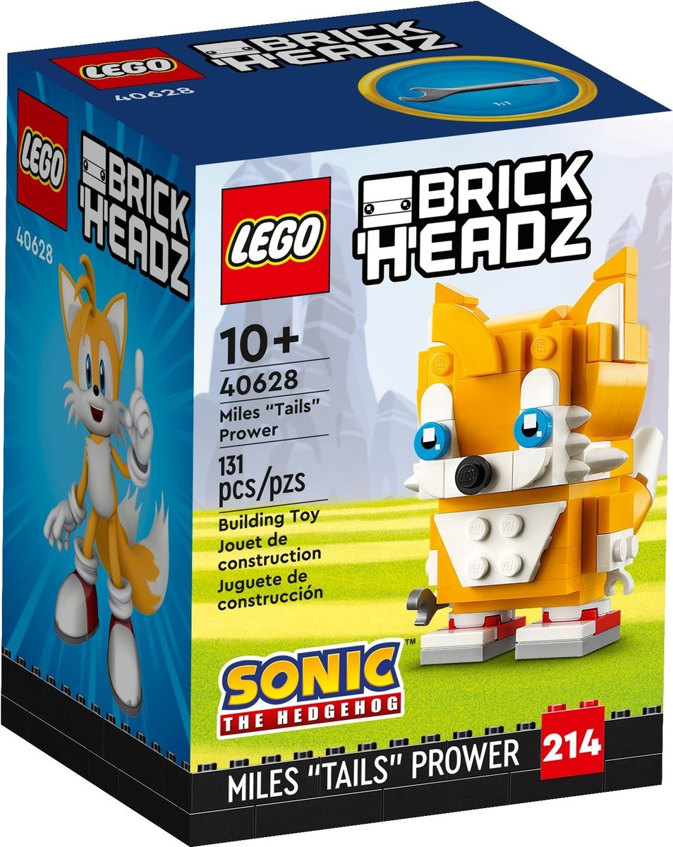 Lego Brickheadz Miles „Tails” Prower 40628
