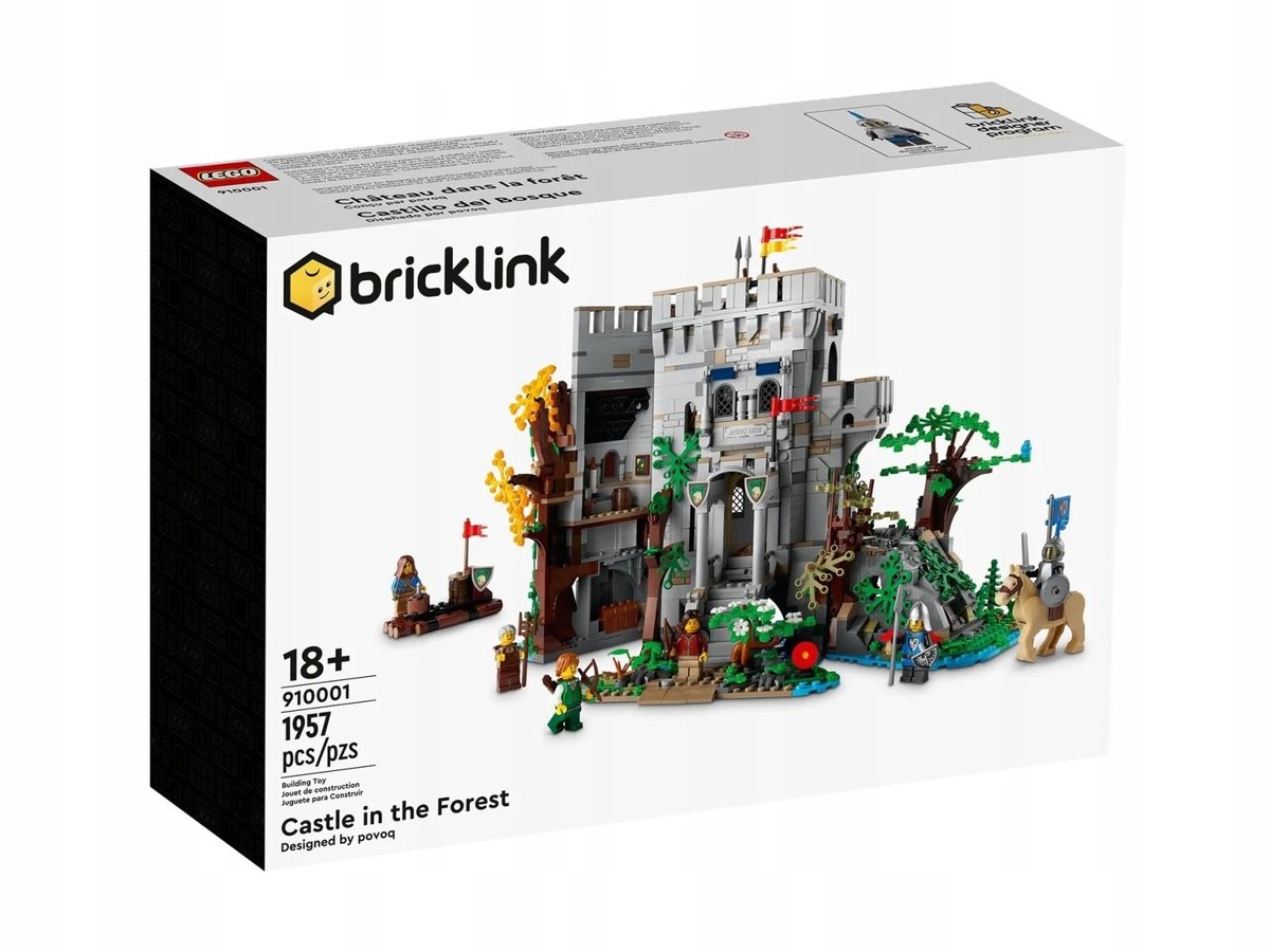 LEGO Bricklink 910001 Castle in the Forrest Zamek w Lesie - LEGO ...