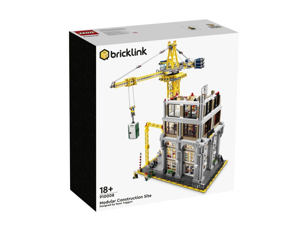 Фото - Конструктор Lego Bricklink 910008 Plac budowy - zestaw modułowy 
