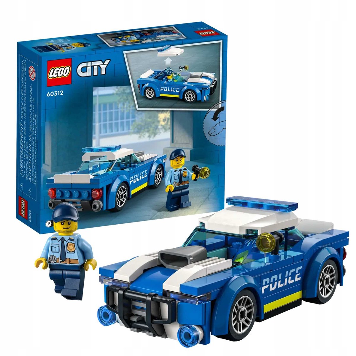 LEGO CITY 60312 KLOCKI POLICJA AUTO RADIOWÓZ ZESTAW +eKATALOG