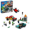 LEGO City, klocki, Akcja strażacka i policyjny pościg, 60319 - LEGO