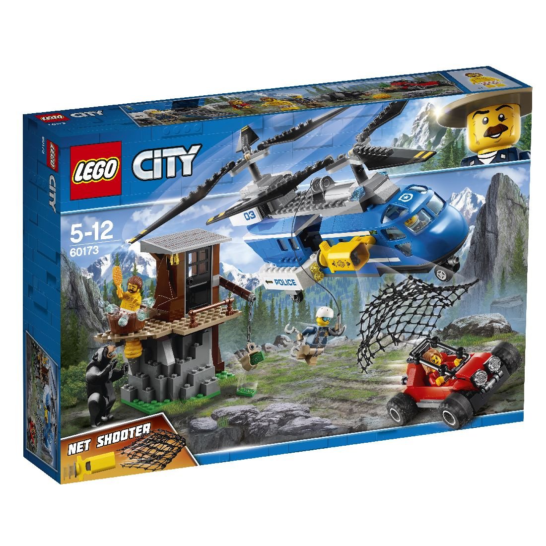 LEGO City, klocki Aresztowanie w górach, 60173