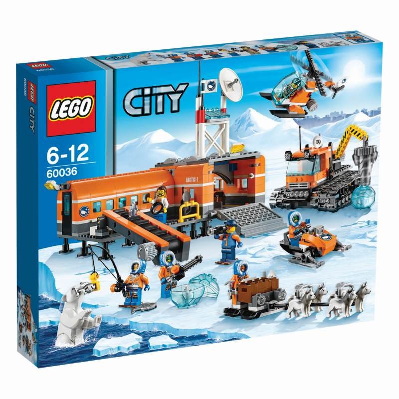 LEGO City, klocki Arktyczna baza, 60036