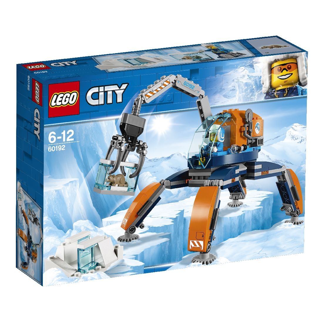 LEGO City, klocki Arktyczny łazik lodowy, 60192