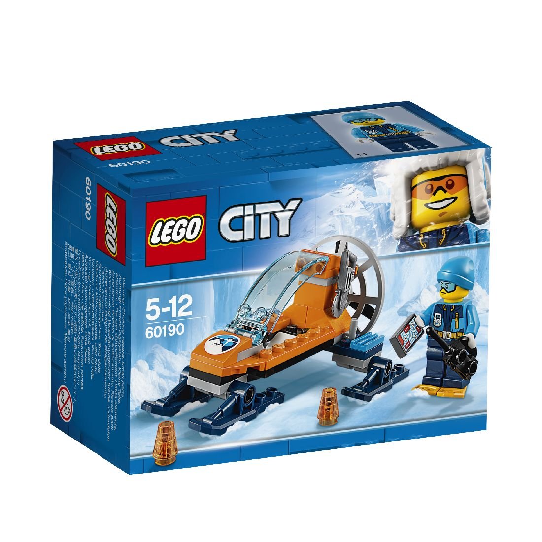 LEGO City, klocki Arktyczny ślizgacz, 60190