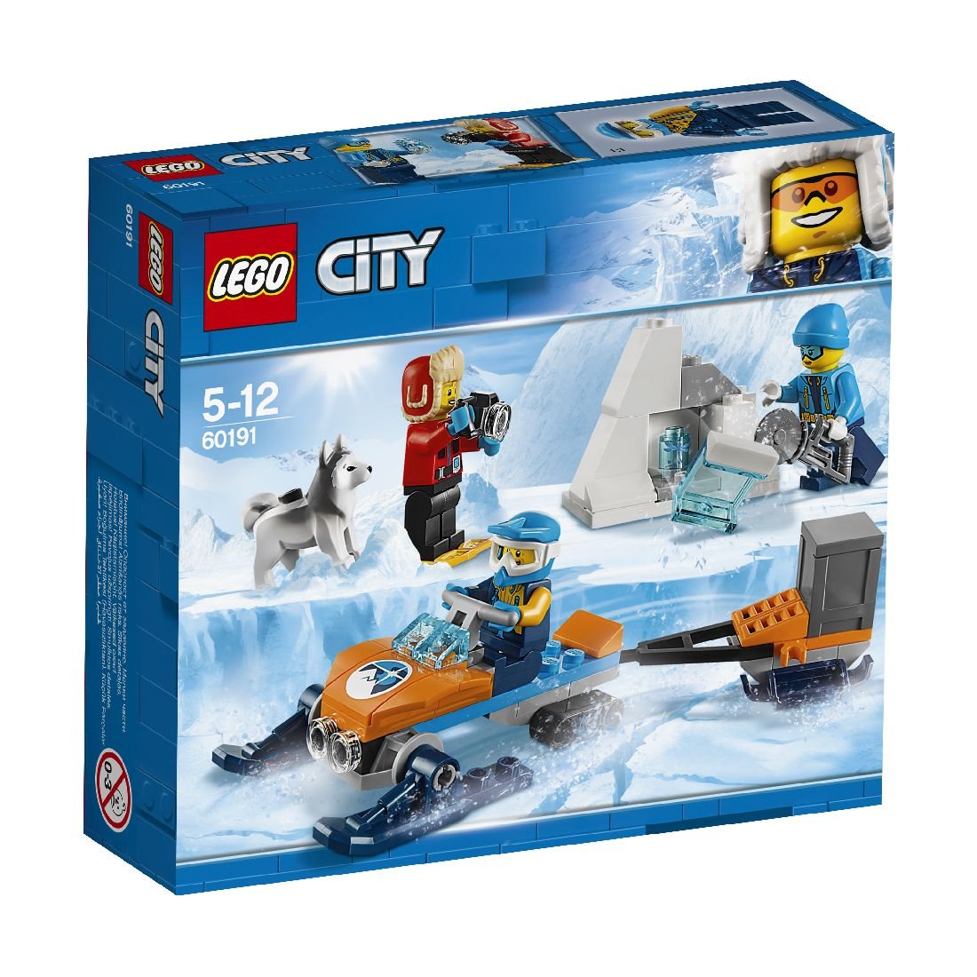 LEGO City, klocki Arktyczny zespół badawczy, 60191 - LEGO