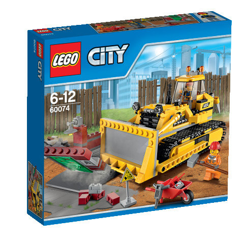 LEGO City, klocki Buldożer, 60074