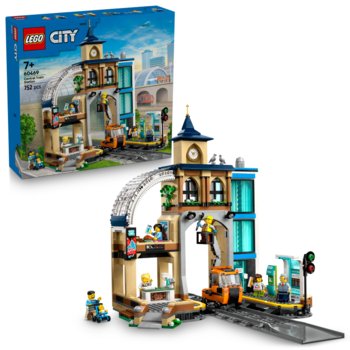 LEGO City, klocki, Centralny dworzec kolejowy, 60469 - LEGO