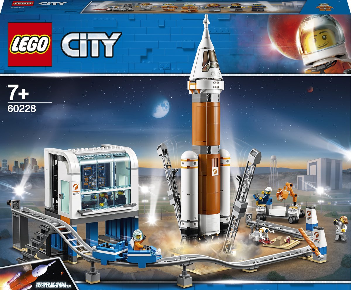 LEGO City, klocki Centrum lotów kosmicznych, 60228