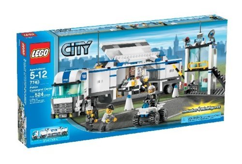 LEGO City, klocki Ciężarówka policyjna, 7743