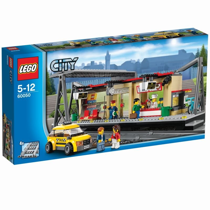 LEGO City, klocki Dworzec kolejowy, 60050