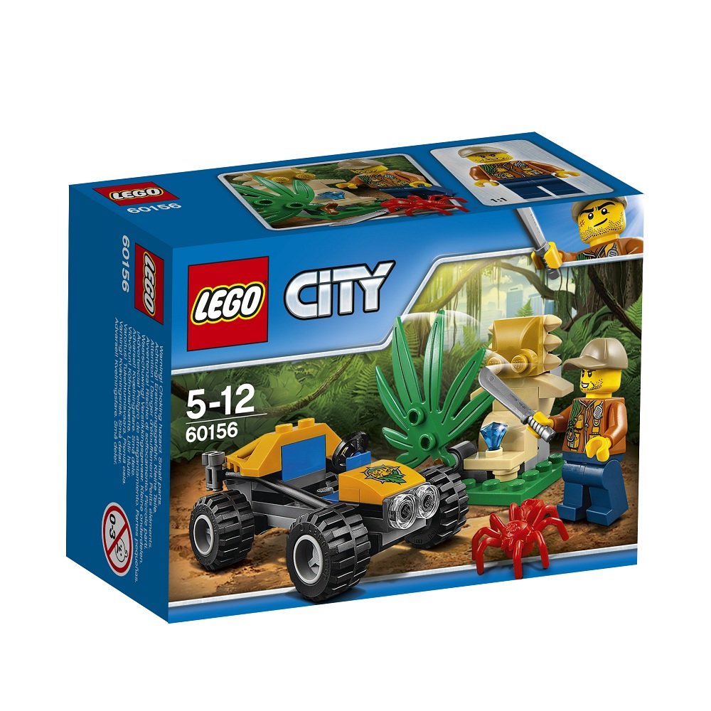 LEGO City, klocki Dżunglowy Łazik, 60156
