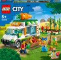 LEGO City, klocki, Furgonetka na targu, 60345 - LEGO