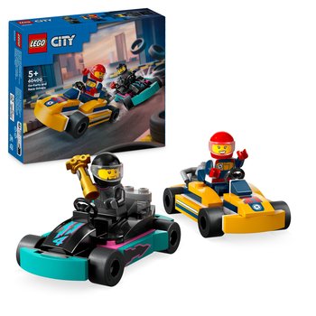 LEGO City, klocki, Gokarty i kierowcy wyścigowi, 60400 - LEGO