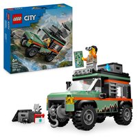 LEGO City, klocki, Górska ciężarówka terenowa 4x4. 60447