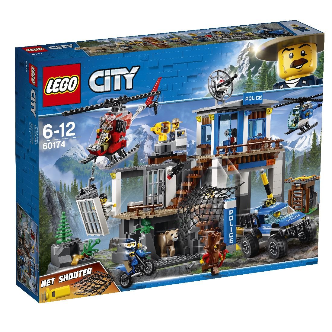 LEGO City, klocki Górski posterunek policji, 60174