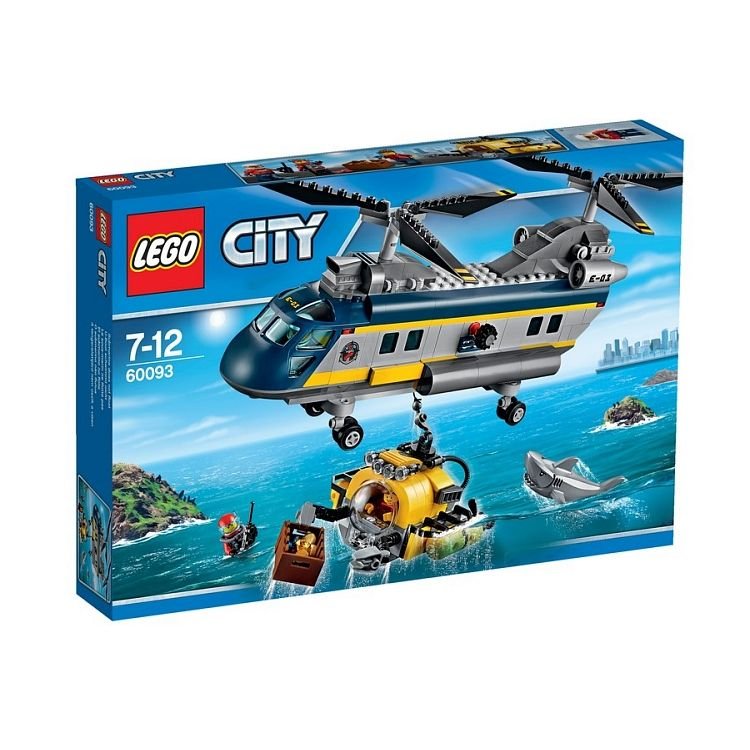 LEGO City, klocki Helikopter badaczy, 60093