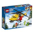 LEGO City, klocki Helikopter medyczny, 60179 - LEGO