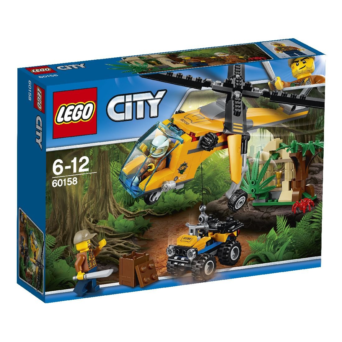 LEGO City, klocki, Helikopter transportowy, 60158