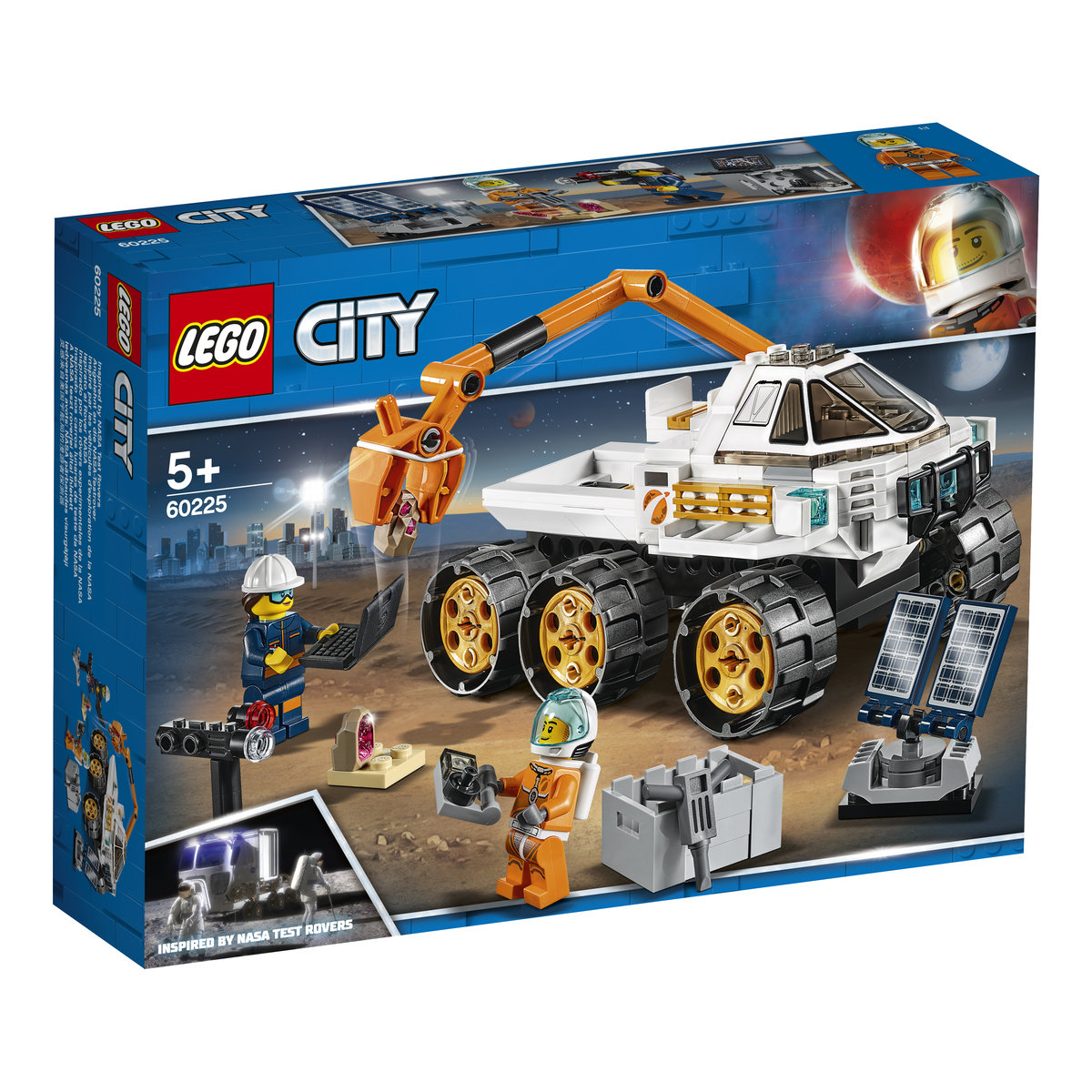 LEGO City, klocki Jazda próbna łazikiem, 60225