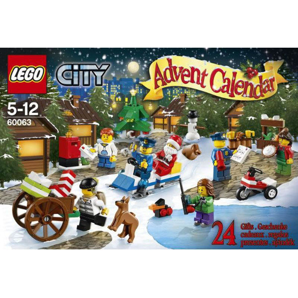 LEGO City, klocki Kalendarz adwentowy, 600063