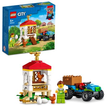 LEGO City, klocki Kurnik z kurczakami, 60344 - LEGO