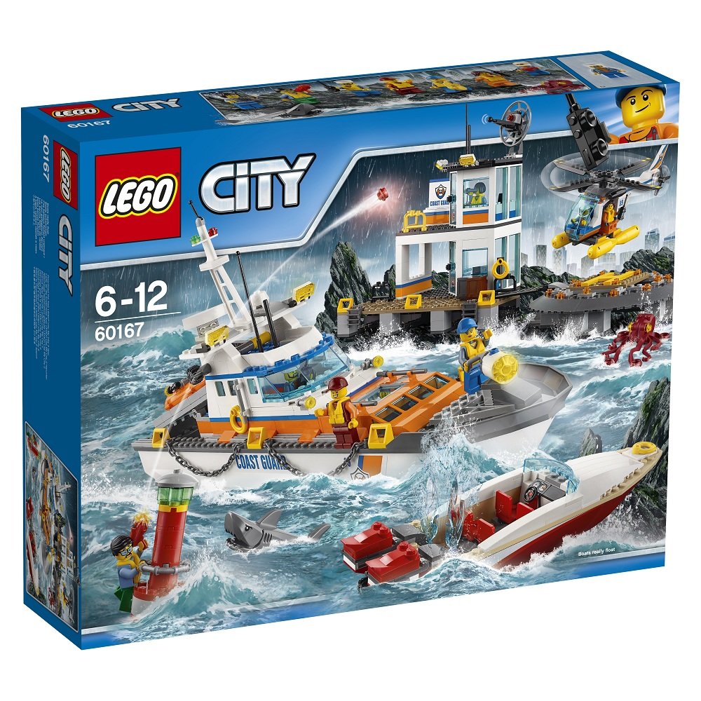 LEGO City, klocki Kwatera straży przybrzeżnej, 60167