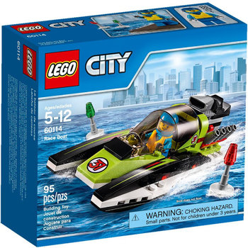 LEGO City, klocki Łódź wyścigowa, 60114 - LEGO
