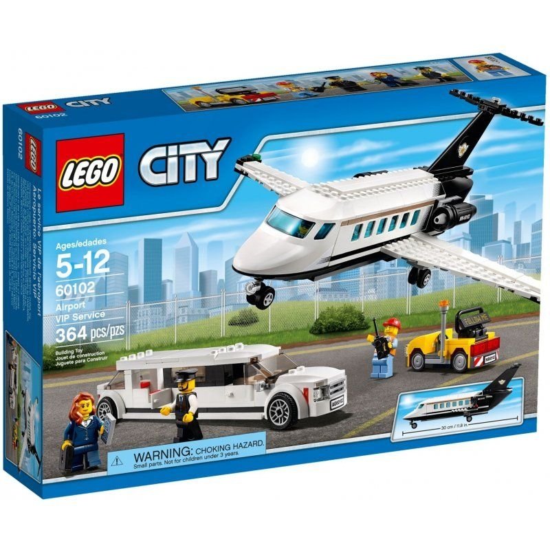 LEGO City, klocki Lotnisko obsługa VIP-ów, 60102