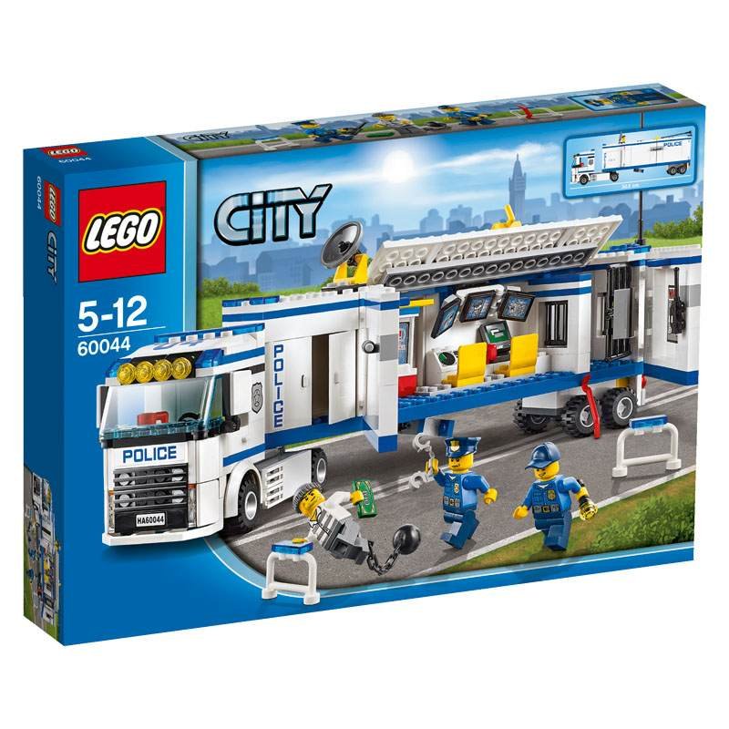 LEGO City, klocki Mobilna jednostka policji, 60044