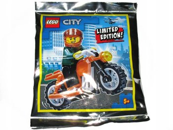 LEGO City, klocki, Motocyklista Moto Saszetka, 952010  - LEGO