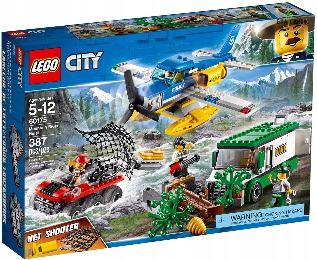 LEGO City, klocki Napad nad górską rzeką, 60175
