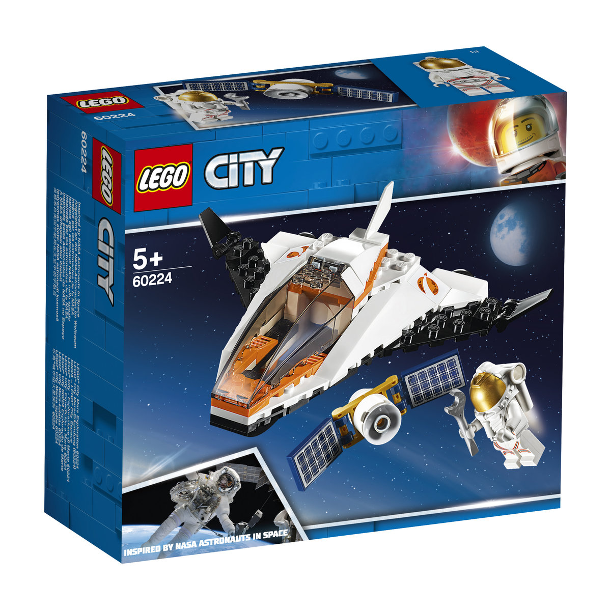 LEGO City, klocki Naprawa satelity, 60224