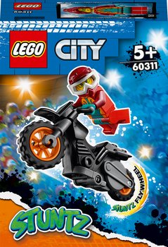 LEGO City, klocki, Ognisty motocykl kaskaderski, 60311 - LEGO